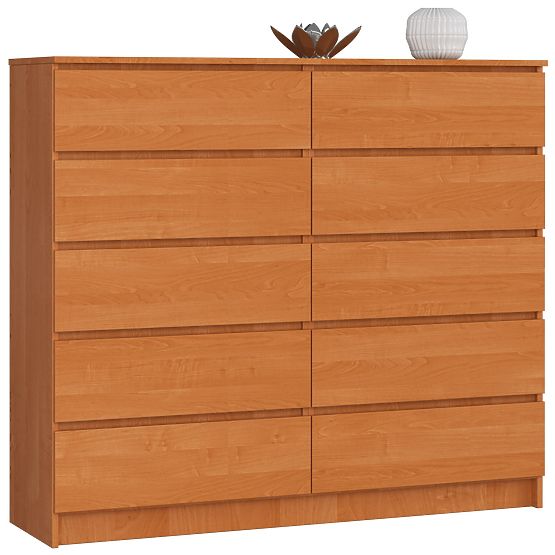 CHEST OF DRAWERS K140 10SZ CLP ALDER