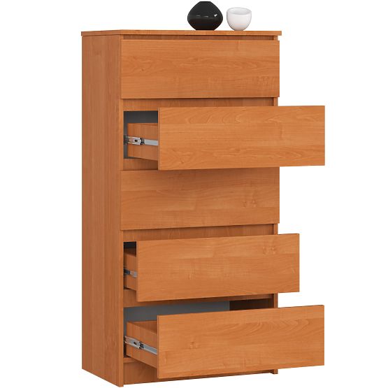 CHEST OF DRAWERS K60 5SZ CLP PK ALDER
