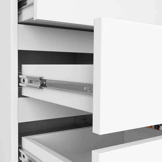 CHEST OF DRAWERS K80 1D 5SZ PK WHITE