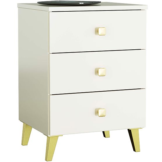 CHEST OF DRAWERS MOBI K-03 CASHMERE GOLD