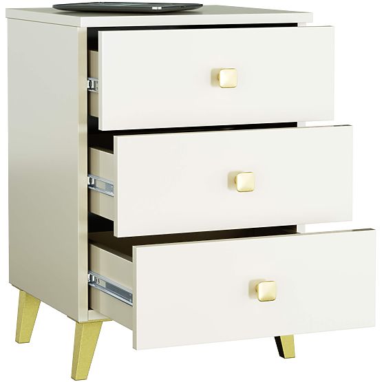 CHEST OF DRAWERS MOBI K-03 CASHMERE GOLD