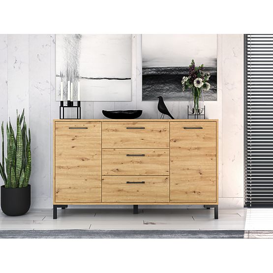 Chest of drawers Nevio - artisan oak