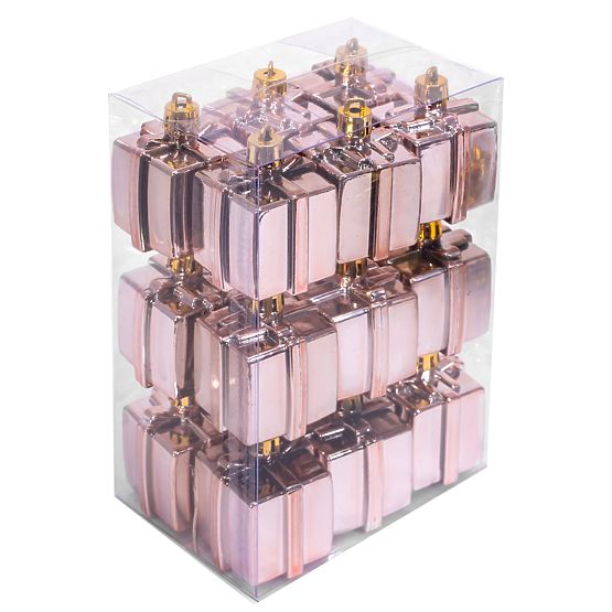 CHRISTMAS BALL MIX 311437 pink