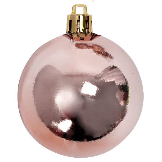 CHRISTMAS BALL MIX 311437 pink