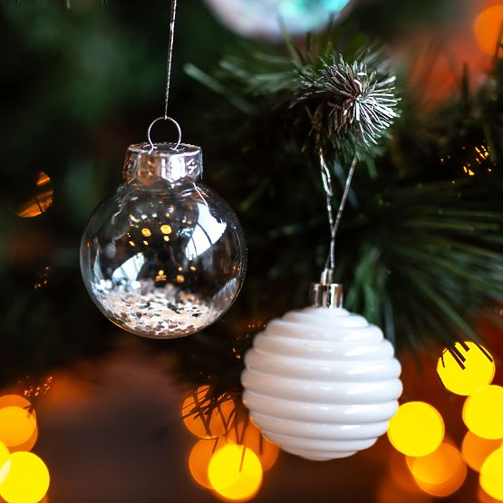 CHRISTMAS BALLS 30 PCS SYSD1688-058