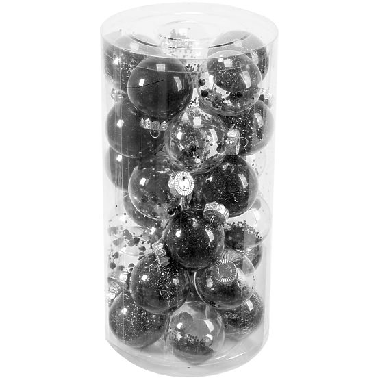 CHRISTMAS BALLS 30 PCS SYSD1688-061