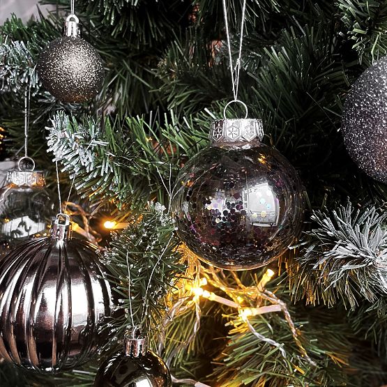 CHRISTMAS BALLS 30 PCS SYSD1688-061