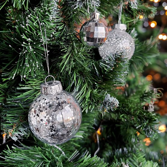 CHRISTMAS BALLS 30 PCS SYSD1688-064