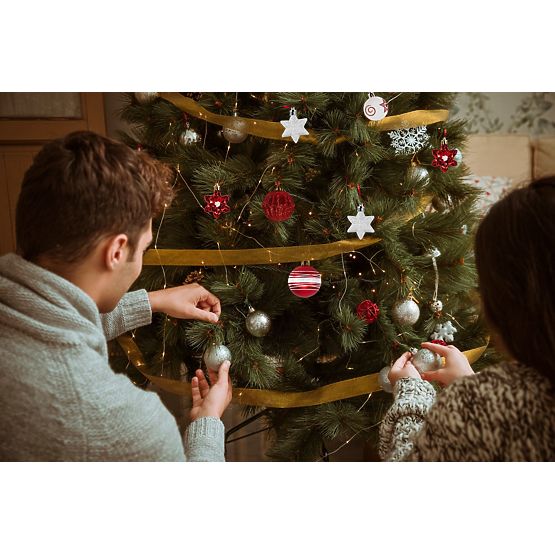 CHRISTMAS ORNAMENTS 41 PCS SYSD1688-195