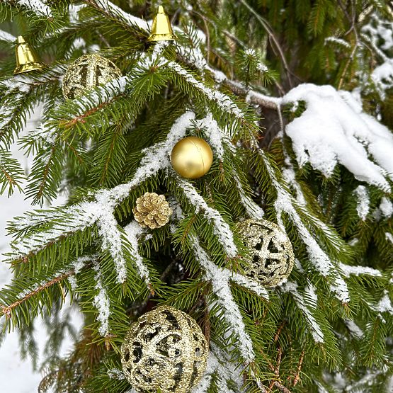 CHRISTMAS ORNAMENTS MIX 101 PCS 311437