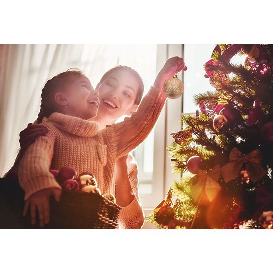 CHRISTMAS ORNAMENTS MIX 72PCS 311435