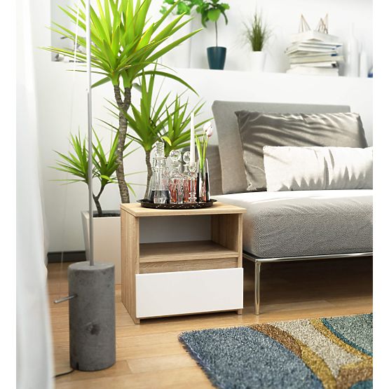 CL1 PK DRESSER OAK SONOMA / WHITE