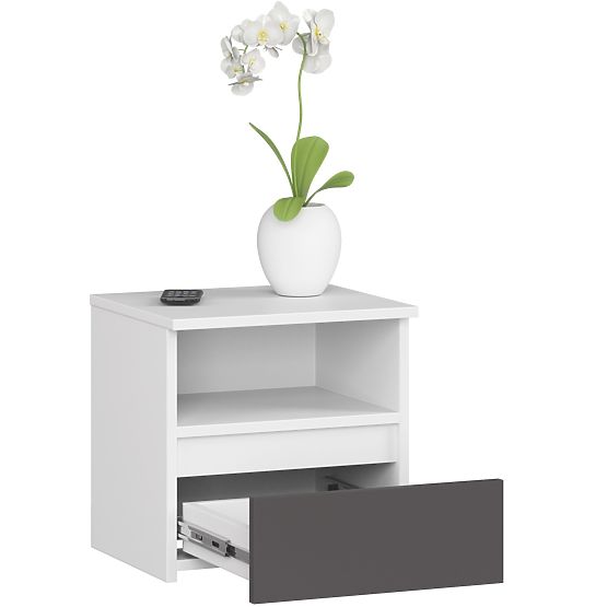 CL1 PK WHITE / GRAPHITE GRAY DRESSER