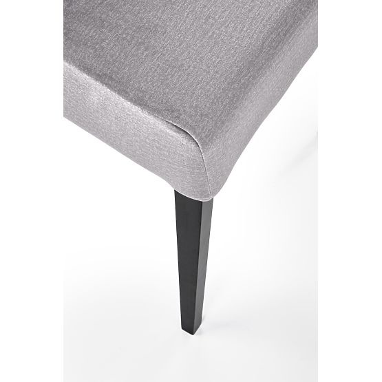 CLARION 2 Chair Black / Upholstery: MONOLITH 85 (Ash) (1p=2pcs)