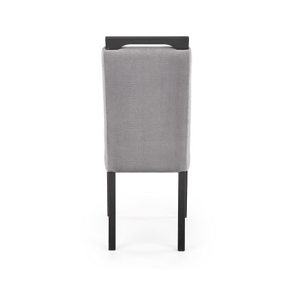 CLARION 2 Chair Black / Upholstery: MONOLITH 85 (Ash) (1p=2pcs)