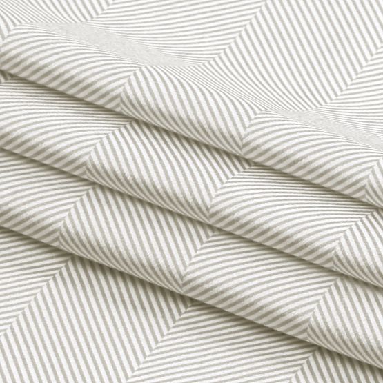 CLEAR Curtain in Cappuccino Color with Printed Boho Style Classic Silver Metal Eyelets