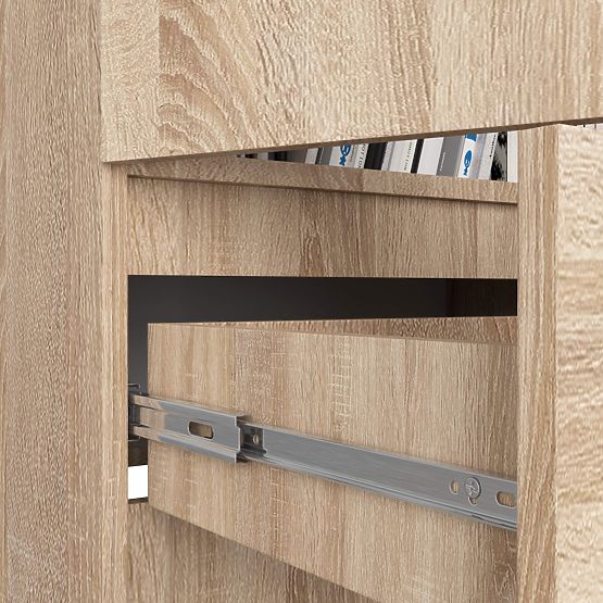 CLOSED SHELF R60 2D 1SZ CLP PK OAK SONOMA