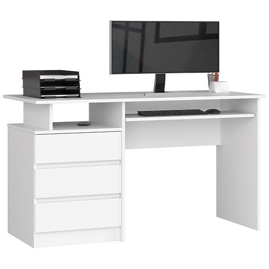 CLP 135cm White Desk