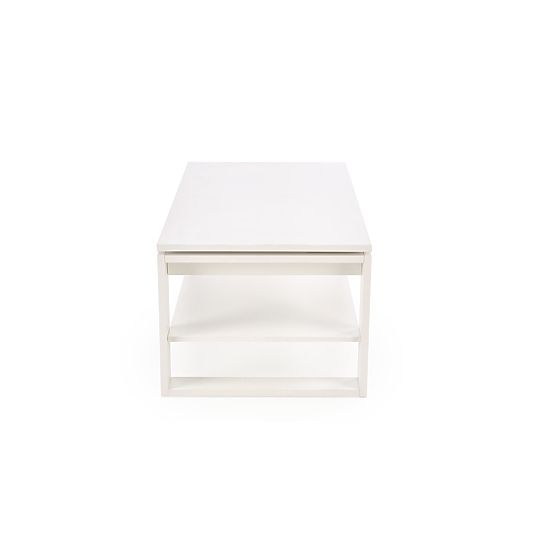 Coffee Table BETTY with Extendable Top White (2p=1pc)