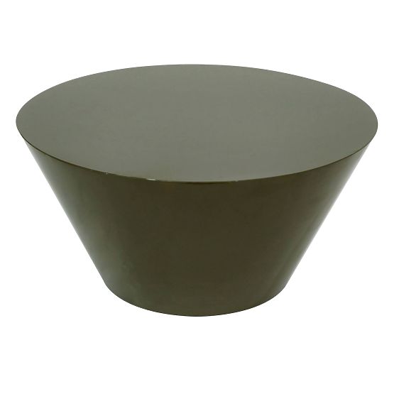 Coffee Table Eclipso, 80 cm, Green-Grey, Glossy