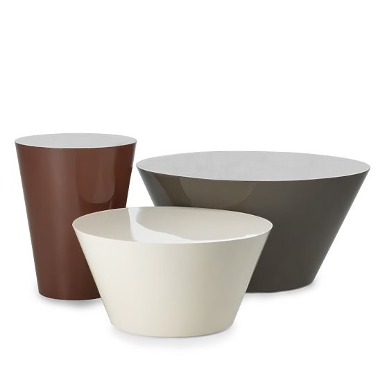 Coffee Table Eclipso, 80 cm, Green-Grey, Glossy