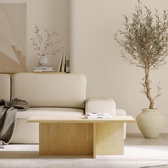 Coffee Table Jose, Rectangular, Cremona Torro Oak