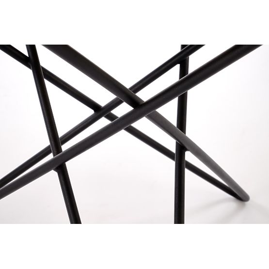 Coffee Table LEILA, Natural/Black (1p=1pc)