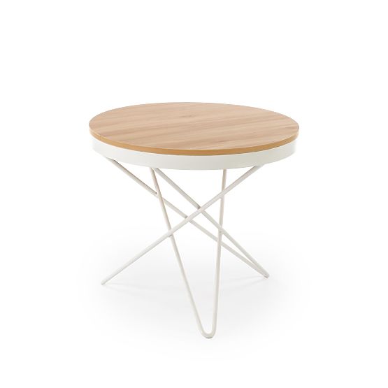 Coffee Table LEILA, Natural / White