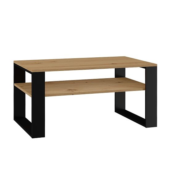 Coffee Table Modern 1P ARTISAN BLACK