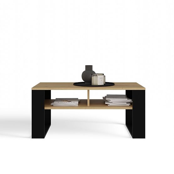 Coffee Table Modern 2P ARTISAN BLACK
