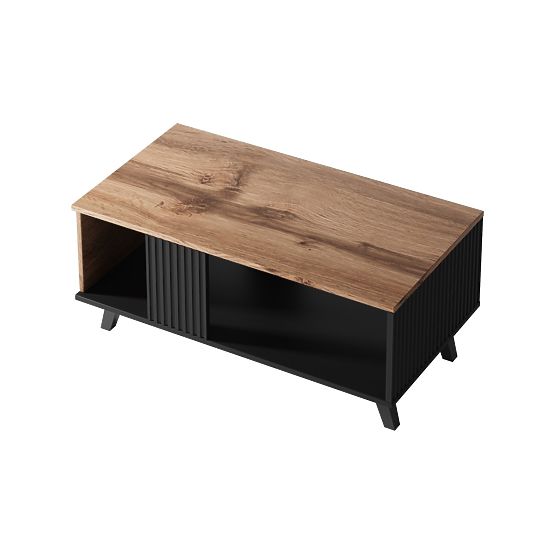 Coffee Table RANDOM LAW-1 - Wotan Oak/Black