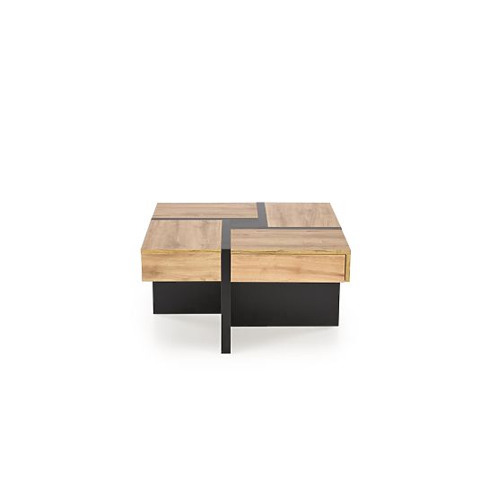 Coffee Table SEVILLA S Top: Oak Craft, Legs: Black