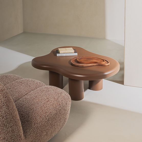 Coffee Table Vercelli 100 cm, Choco