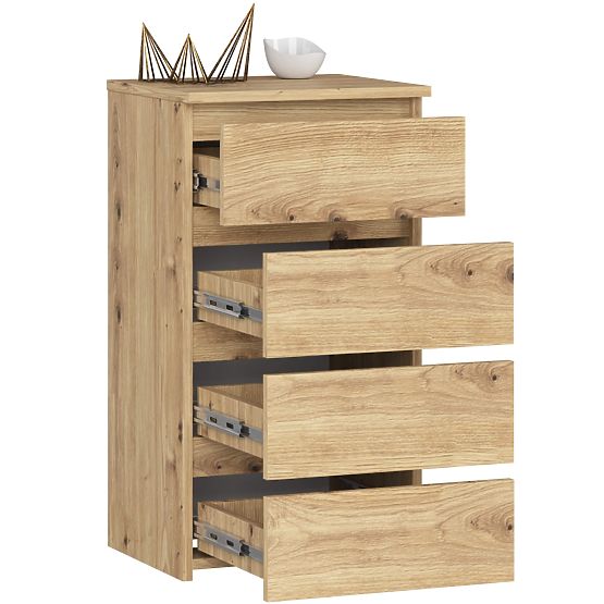 COMMODE CL4 PK OAK ARTISAN
