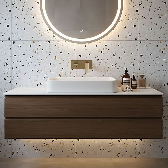 Concealed Basin Faucet REA Joe Brushed Gold