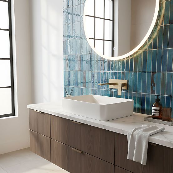 Concealed Basin Faucet REA Joe Brushed Gold