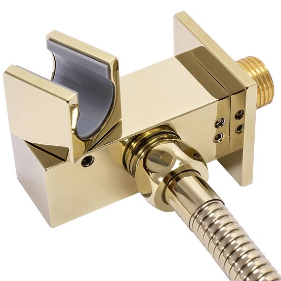 Concealed Shower Set with Thermostat FENIX DAVIS Gold + BOX