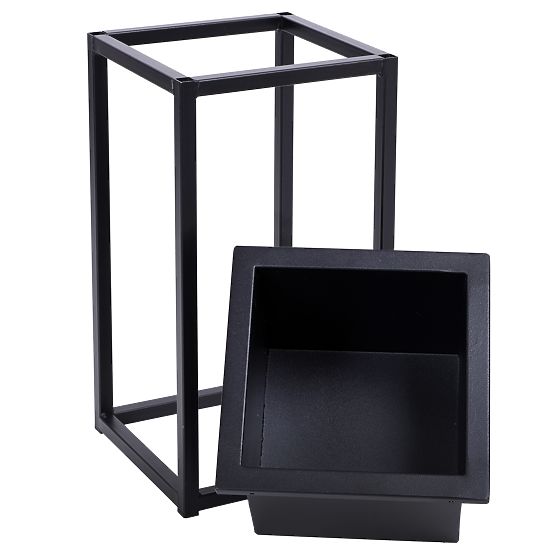 Concove Loft Plant Stand 40 cm Black