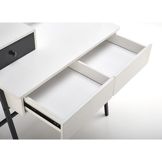 Console Table AGNES White/Black (1p=1pc)