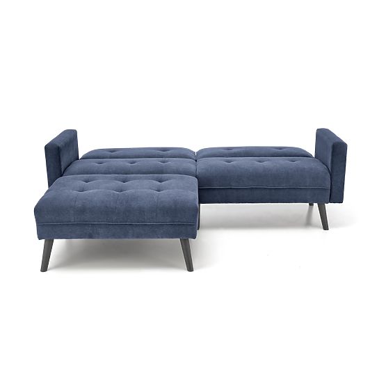 Convertible Sofa CORNELIUS with Corner Sofa Function Blue (1p=1pcs)
