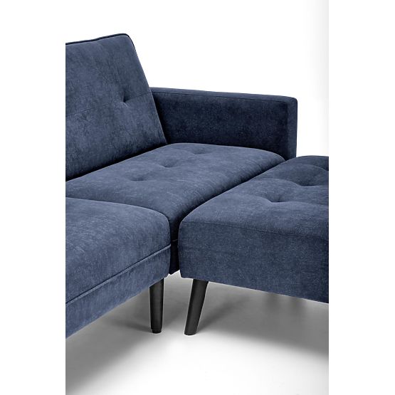 Convertible Sofa CORNELIUS with Corner Sofa Function Blue (1p=1pcs)