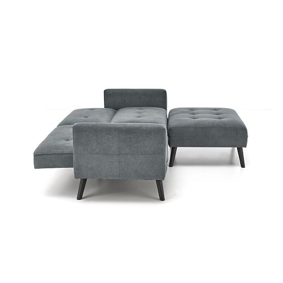 Convertible Sofa CORNELIUS with Corner Sofa Function Grey (1p=1pc)