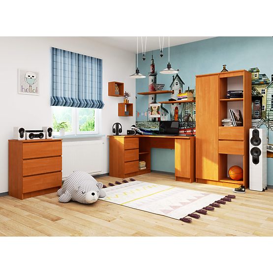 CORNER DESK B20 CLP LEFT-SIDED ALDER