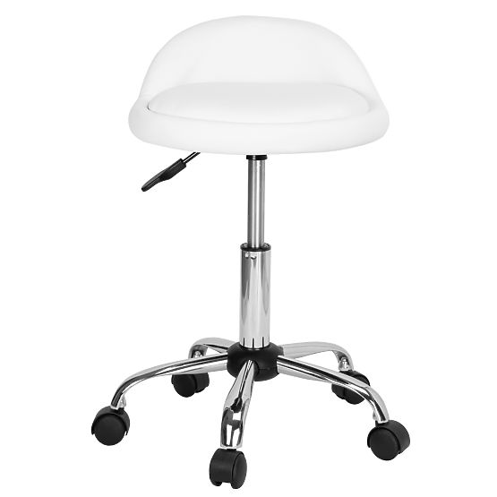 Cosmetic Hairdressing Stool LOMO White