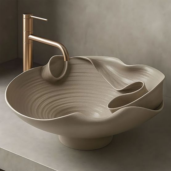 Countertop Washbasin Rea HM-12 Handmade ART