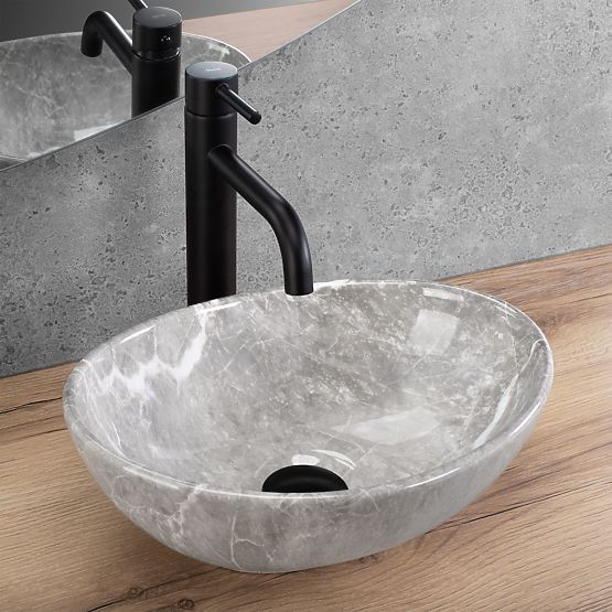 Countertop Washbasin Rea Sofia Mini Grigio