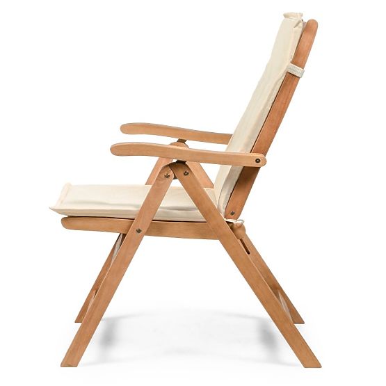 Cream Familis Garden Chair Cushion
