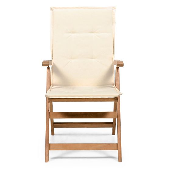 Cream Familis Garden Chair Cushion