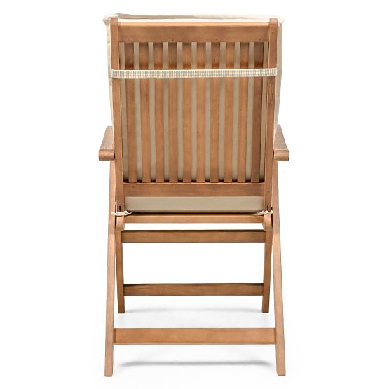 Cream Familis Garden Chair Cushion