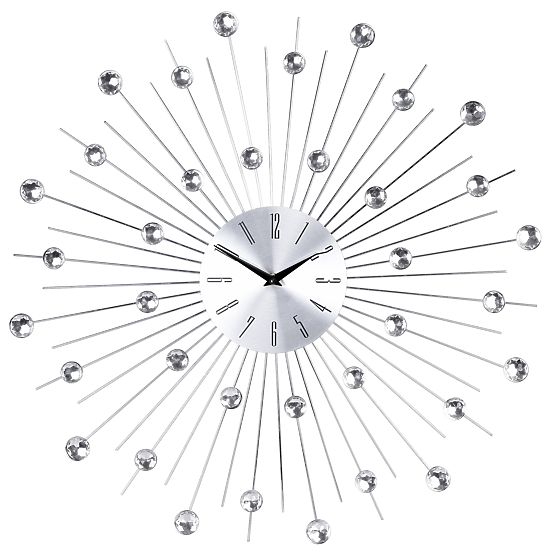 Cristal Moon Wall Clock - 50 cm